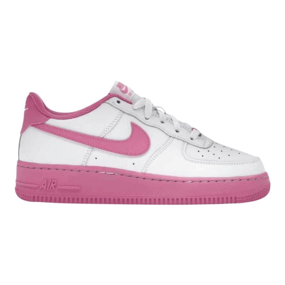 NIKE Air Force 1 Low 'White Magic Flamingo' Sneakers Size 6Y/W7.5